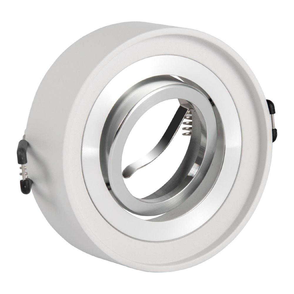 E-shop Bodové svietidlo MR16 White Silver 12 V GAJA Sanico Goldlux Svietidlo na zapustenú montáž
