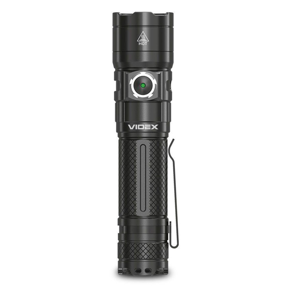 E-shop Taktická LED dobíjacia vodotesná baterka 20W 4000lm 6000K A406 Veľmi výkonná VIDEX