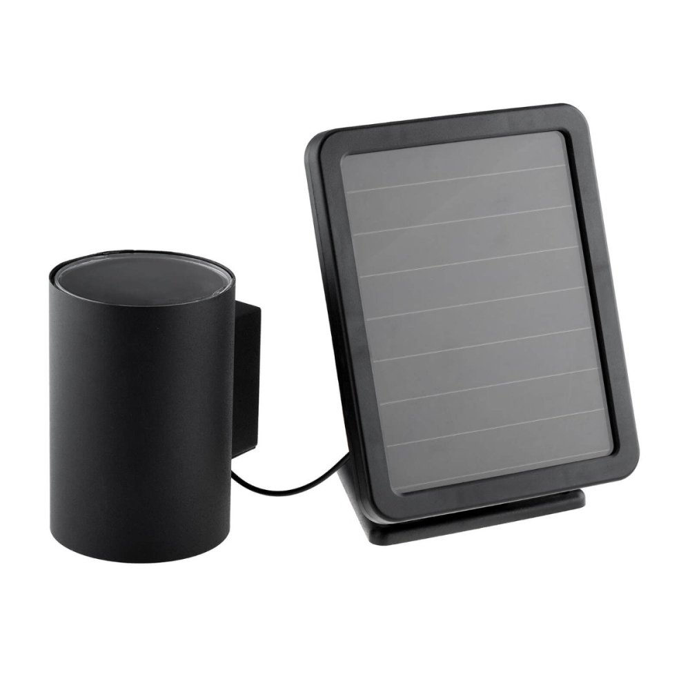 Nástenná lampa Solárne LED záhradné fasádne svietidlo 3000K IP44 Up Down Dusk Sensor