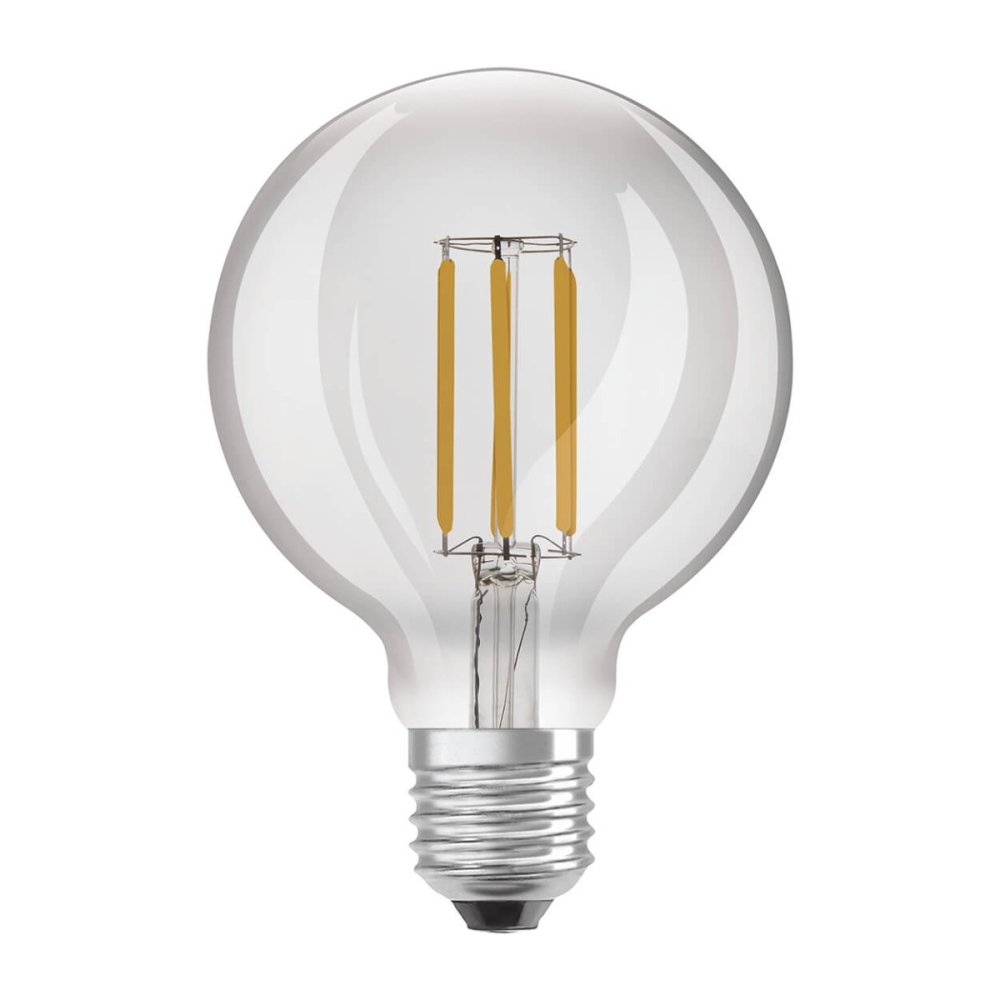 LED žiarovka E27 G95 4W = 60W 840lm 3000K Warm 320° Filament LEDVANCE Ultra Efficient