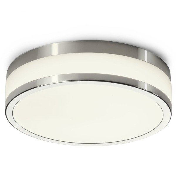 MALAKKA LED stropné svietidlo 9501 Nowodvorski White Chrome 18W 4000K IP44 Plafond Modern