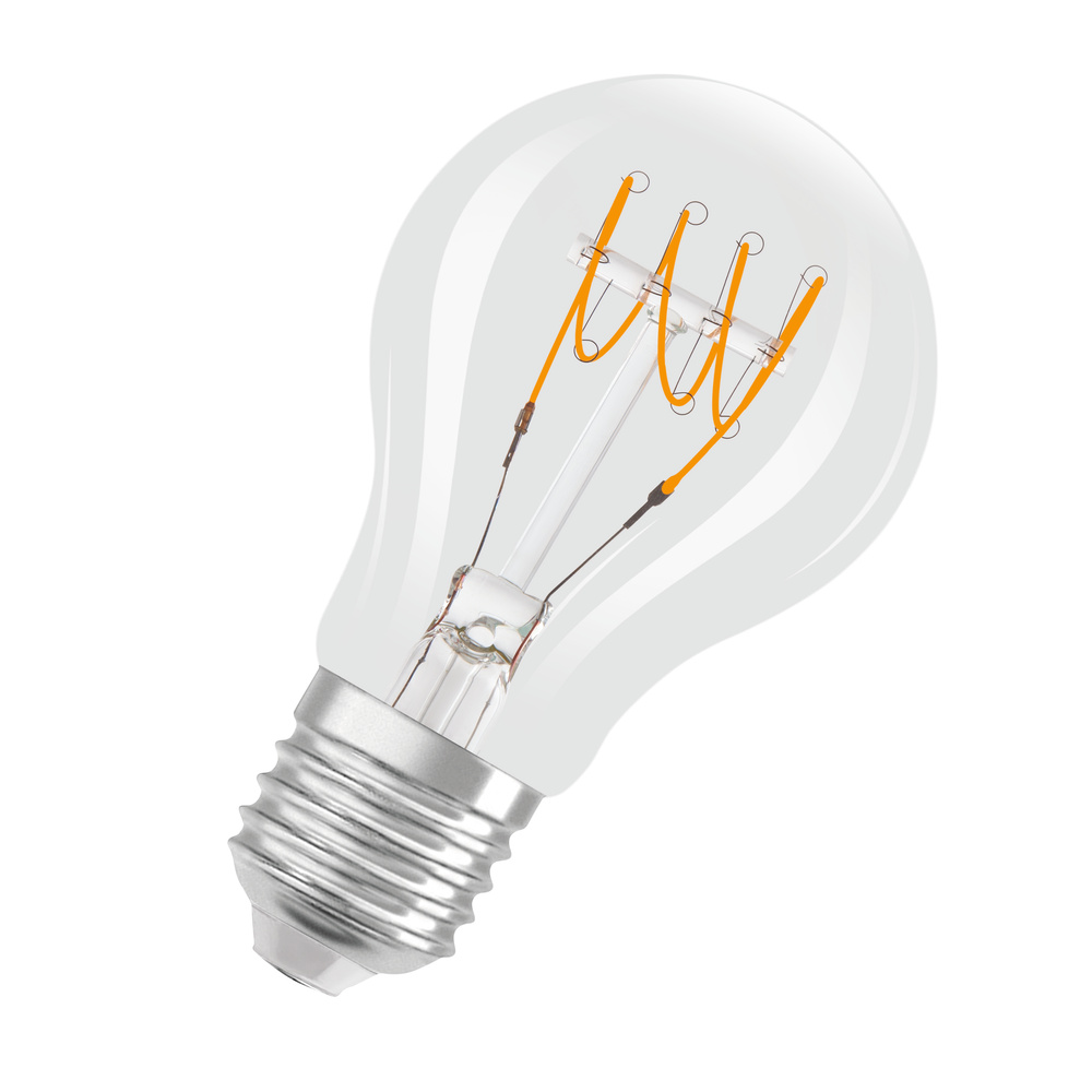 Dekoratívna LED žiarovka A60 E27 4,8W = 40W 470lm 2700K Warm 320° Filament Dimmable Vintage 1906 Osram