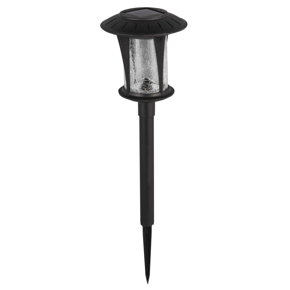 LED solárna záhradná lampa BOLTON Plug-in 4000K 1,6W IP44 43cm Súmrakový senzor