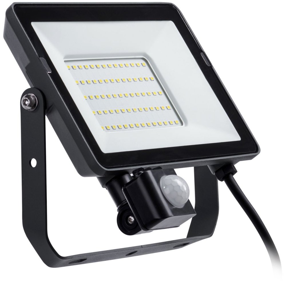 E-shop LED reflektor 50W 4500lm 3000K IP65 čierny so senzorom pohybu a súmraku ProjectLine Floodlight PHILIPS