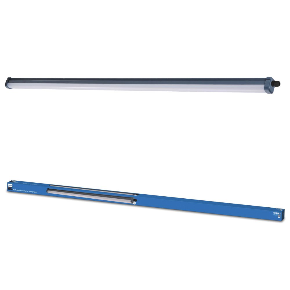 Hermetické svietidlo LED lampa 54W 5400lm 4000K IP65 biela 150cm Projetline Philips