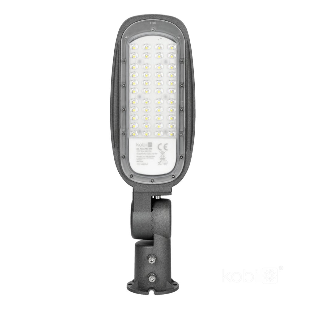 E-shop Ulicné a cestné priemyselné svietidlo LED 40W 5600lm 4000K neutrálna IP66 IK08 sivé VESPA Kobi