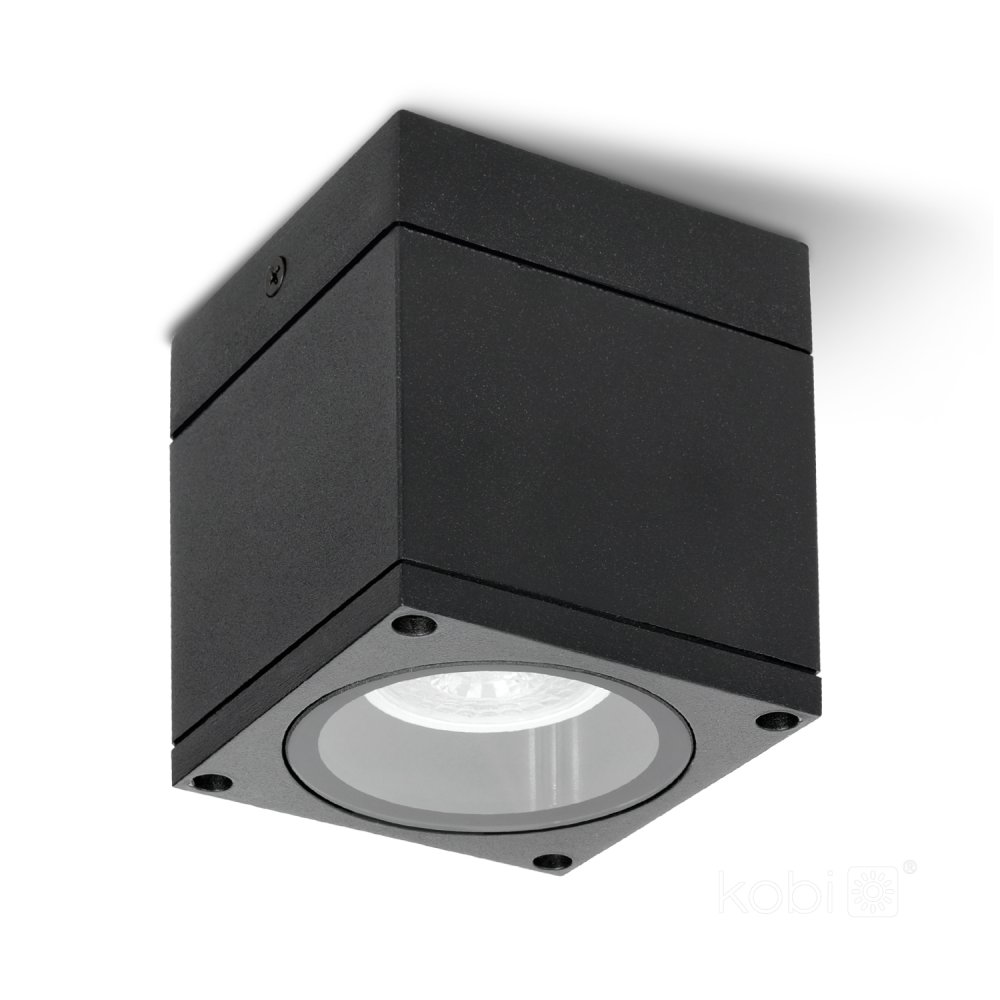 E-shop Záhradná vonkajšia bodová lampa GU10 čierna IP54 Querk