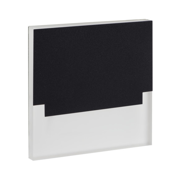LED dekoratívne schodiskové svietidlo SABIK Black 0,8W 13lm 3000K Warm Kanlux