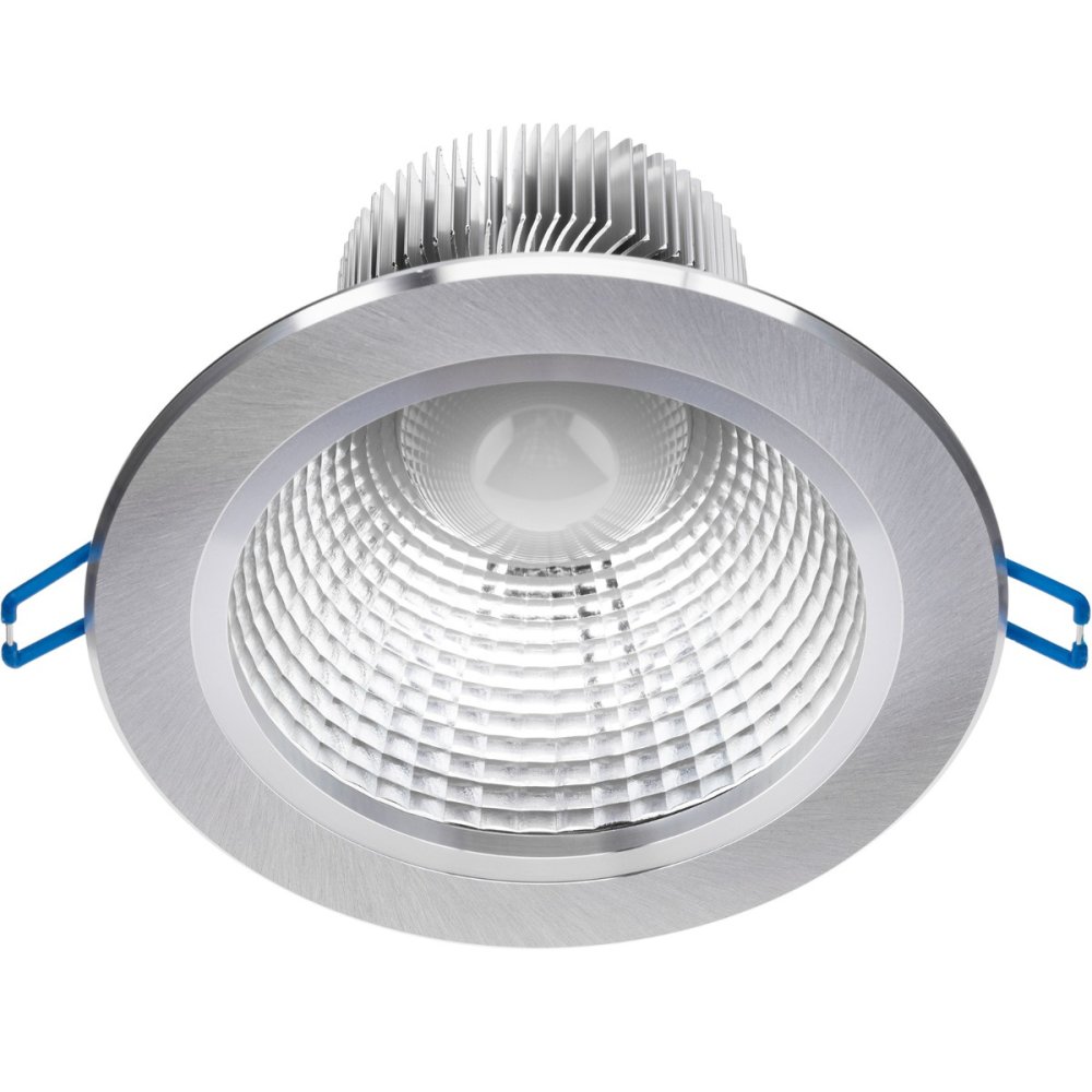 Stropné svietidlo 15W LED DOWNLIGHT DEEP Round 4000K 1200lm Silver