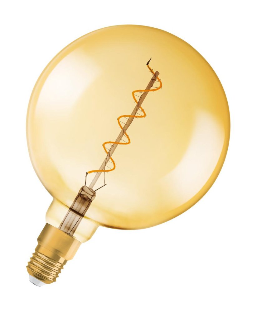 E-shop LED dekoratívna žiarovka guľa G200 E27 4W = 28W 300lm 2000K teplá 300° stmievateľná vintage 1906 Osram