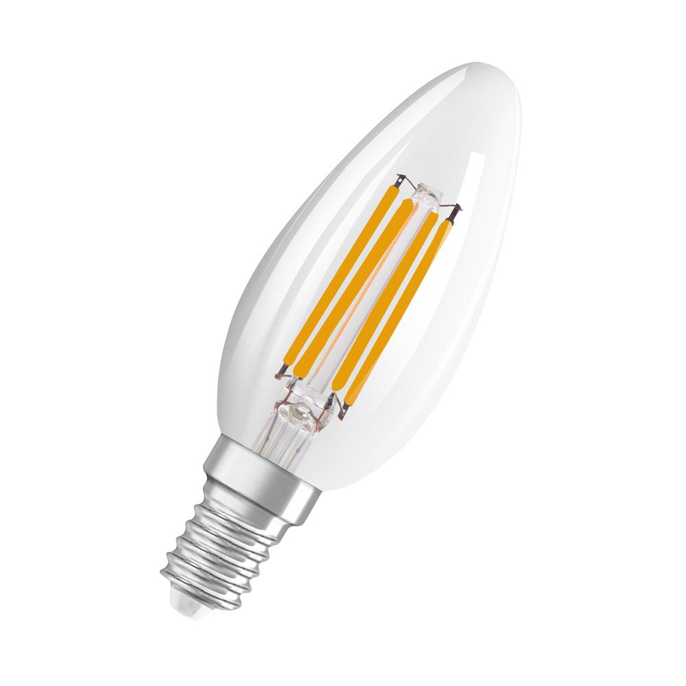 E-shop LED žiarovka B35 Candle E14 4W = 40W 470lm 2200-2700K CCT 300° Stmievateľná SUPERSTAR Osram