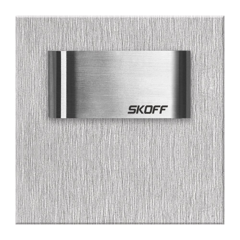 LED schodiskové svietidlo 0,4W 4000K 10V DC IP20 Inox TANGO MINI SHORT Skoff