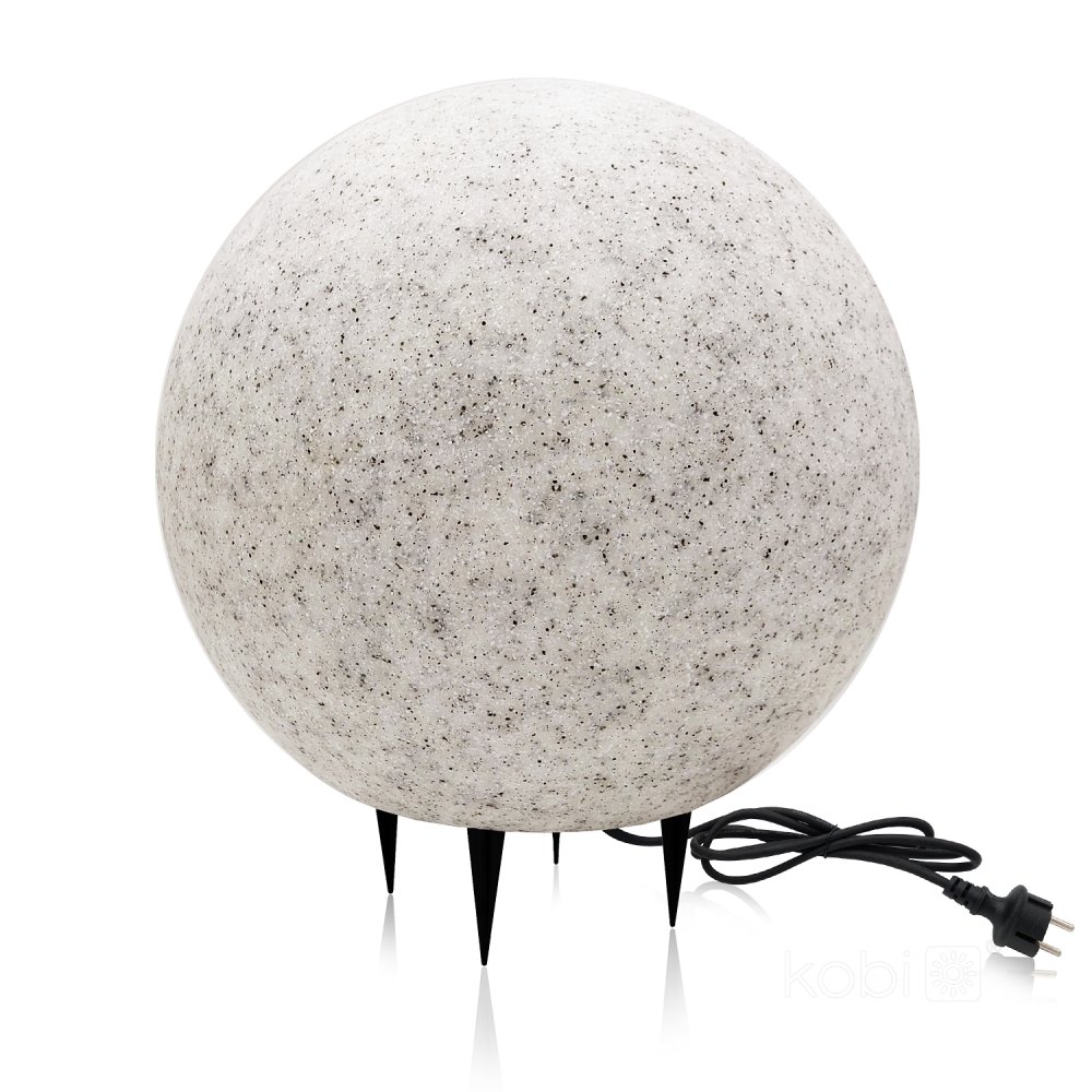 E-shop Záhradná guľa LAMPA do záhrady E27 GARDEN BALL L 38cm