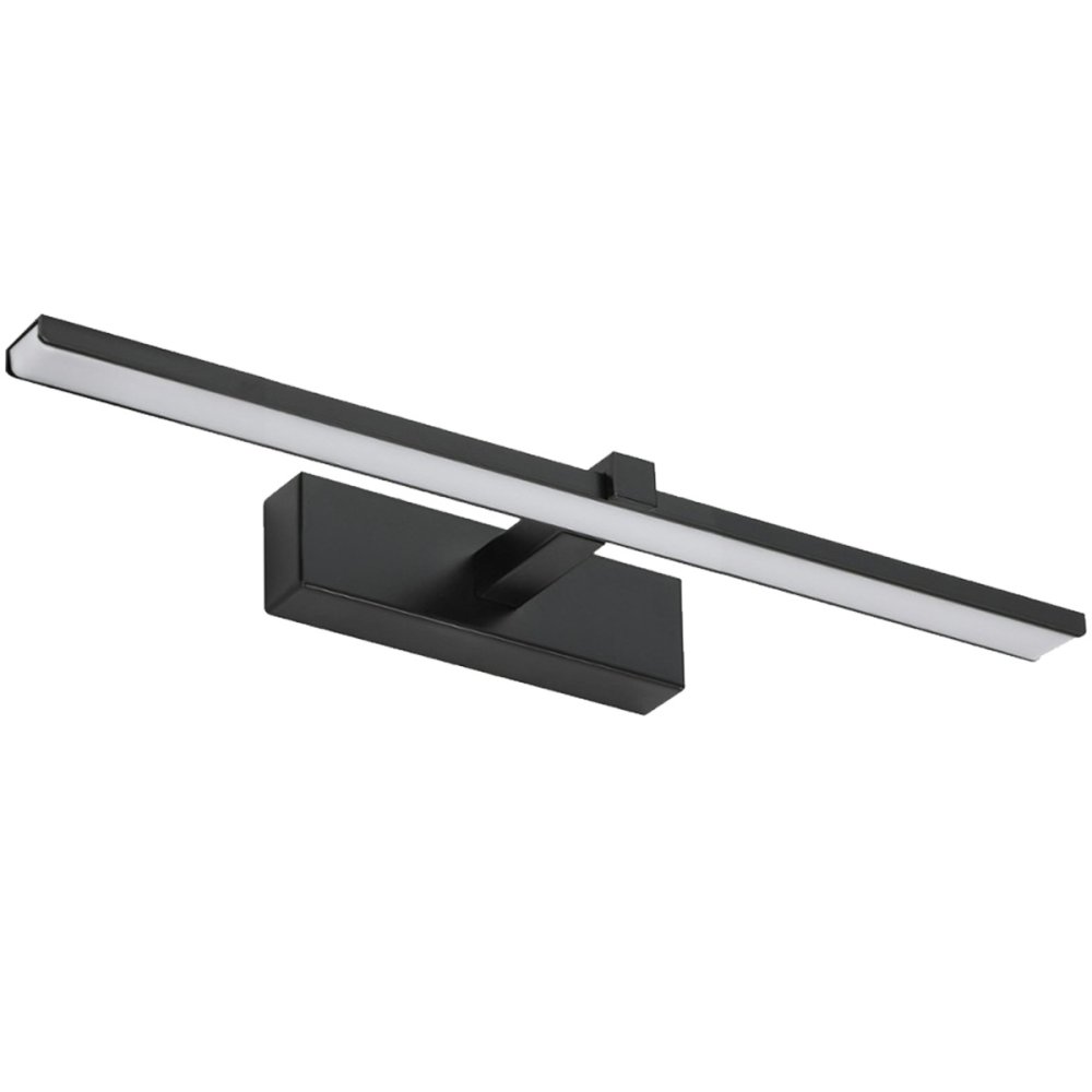 Svietidlo nad zrkadlo VENUS LED kúpeľňové nástenné svietidlo 8W 700lm čierne neutrálne 40cm