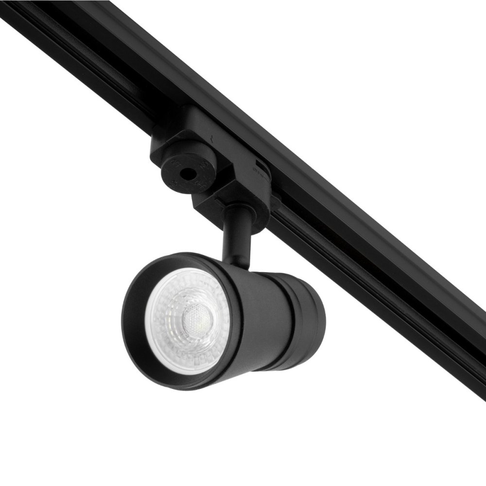 GU10 Busbar Light Black Jednofázové svetlo AURA Busbar Light