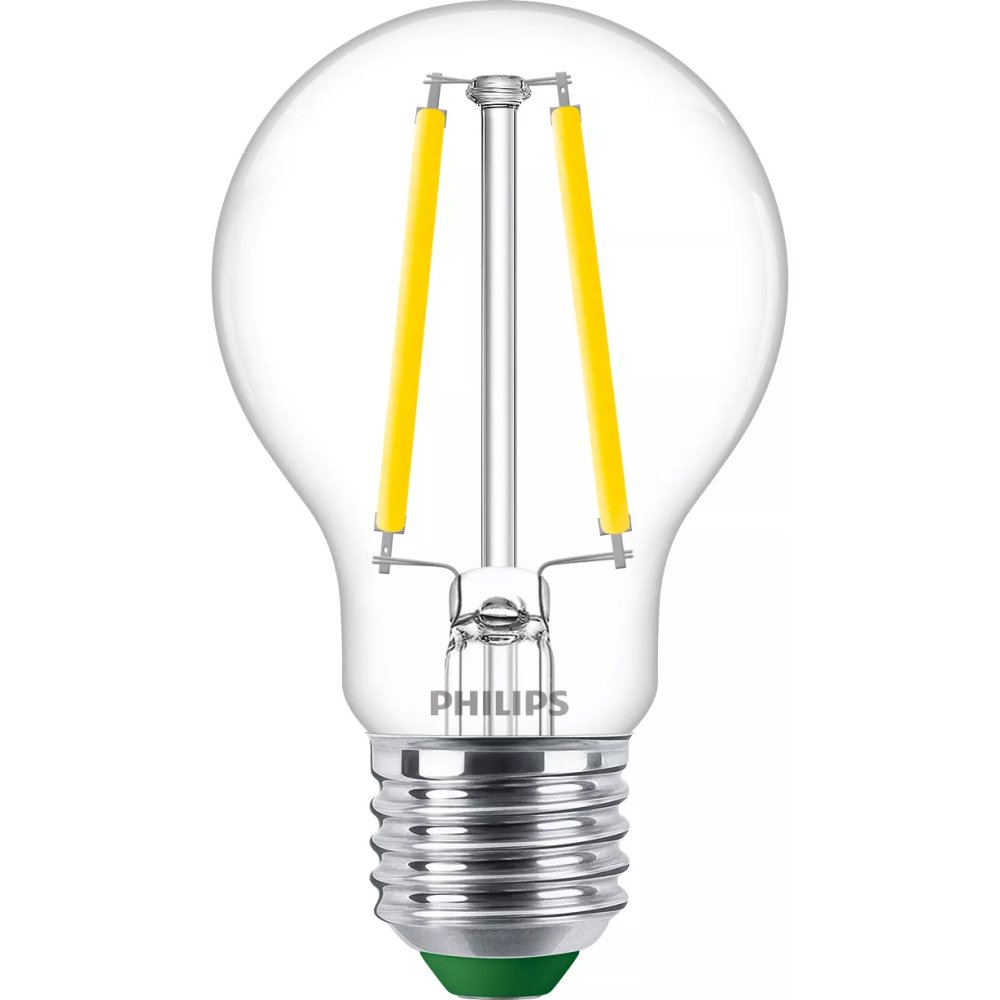 E-shop LED žiarovka E27 A60 2,3W = 40W 485lm 4000K Neutrálne vlákno PHILIPS Ultra Efficient