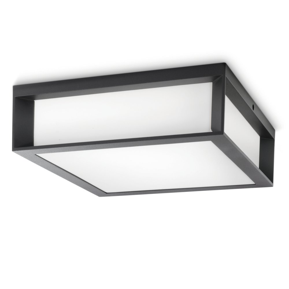 E-shop SKIES myGarden 2xE27 vonkajšie stropné svietidlo LED IP44 nástenné svietidlo Plafond Anthracite PHILIPS
