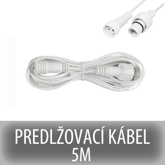 Napájací / predlžovací kábel k vianočnému osvetleniu