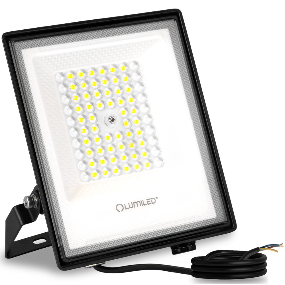 LED reflektory vonkajšie BRIGHT Vodotesné 50W 5500lm 4000K IP65 LUMILED