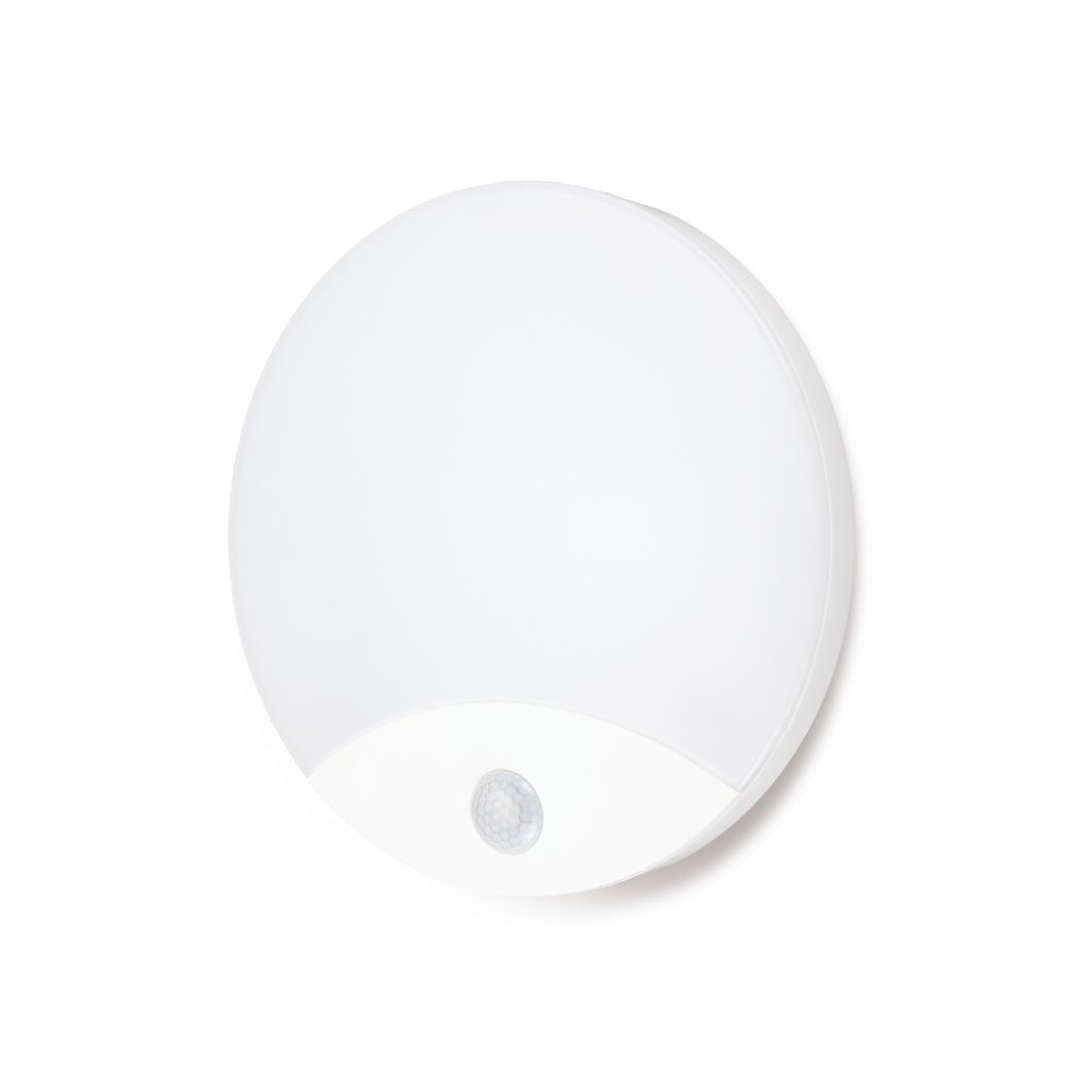 E-shop Nástenné svietidlo LED Plafond s pohybovým a súmrakovým senzorom 10W Neutrálna farba 4000K IP44 ORBIS Kobi