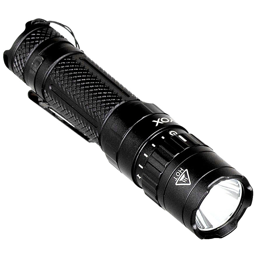 Taktické LED hľadacie svetlo USB Výkonné dobíjateľné IP65 PRO VA0077 VAYOX