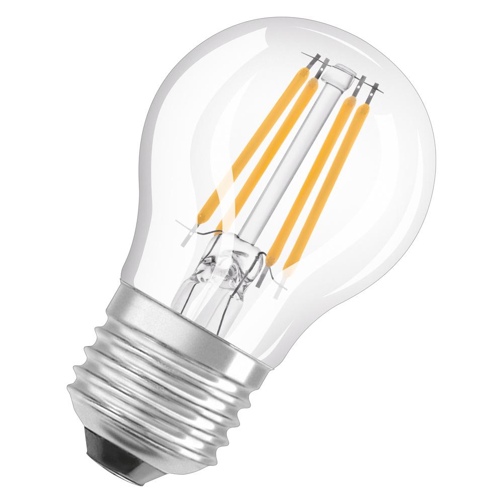 LED žiarovka E27 P45 4,2W = 40W 470lm 2700K Teplá 320° CRI97 Stmievateľná Ledvance
