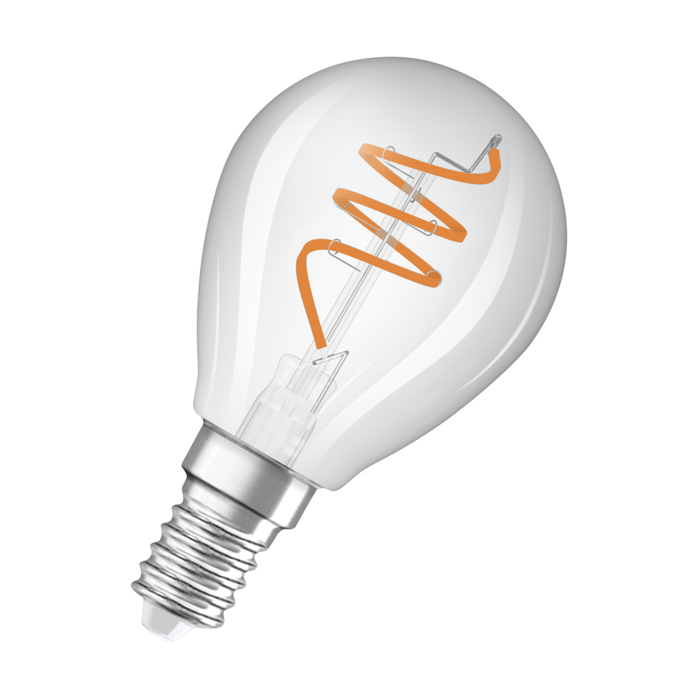 Dekoratívna LED žiarovka P45 Sphere E14 4,6W = 40W 470lm 2700K Warm CRI90 300° Filament Dimmable Vintage 1906 Osram