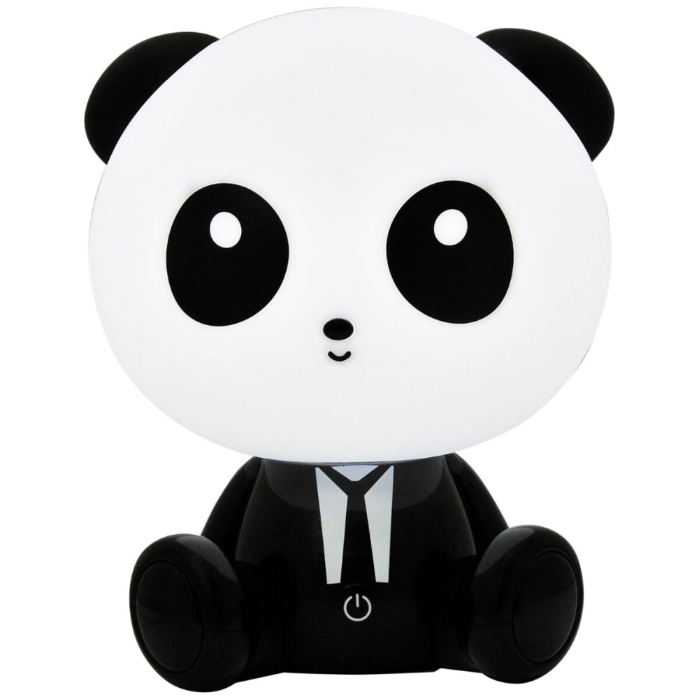 Dekoratívna LED lampa 2,5 W 59 lm biela čierna stmievateľná Panda Sanico Goldlux