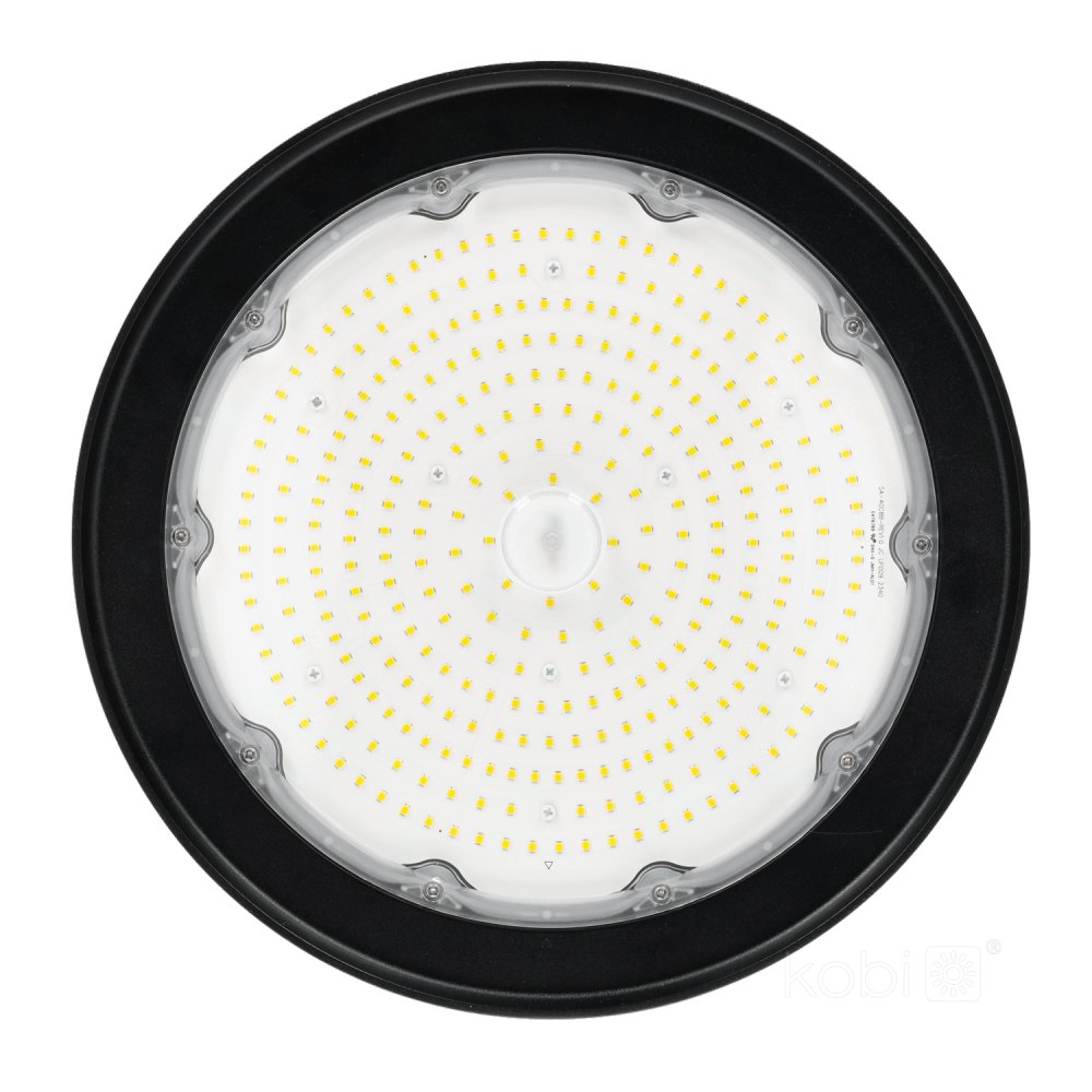 E-shop Priemyselné svietidlo lampa LED High Bay 200W 28000lm 4000K neutrálna čierna IP66 IK10 Rio Pro Kobi