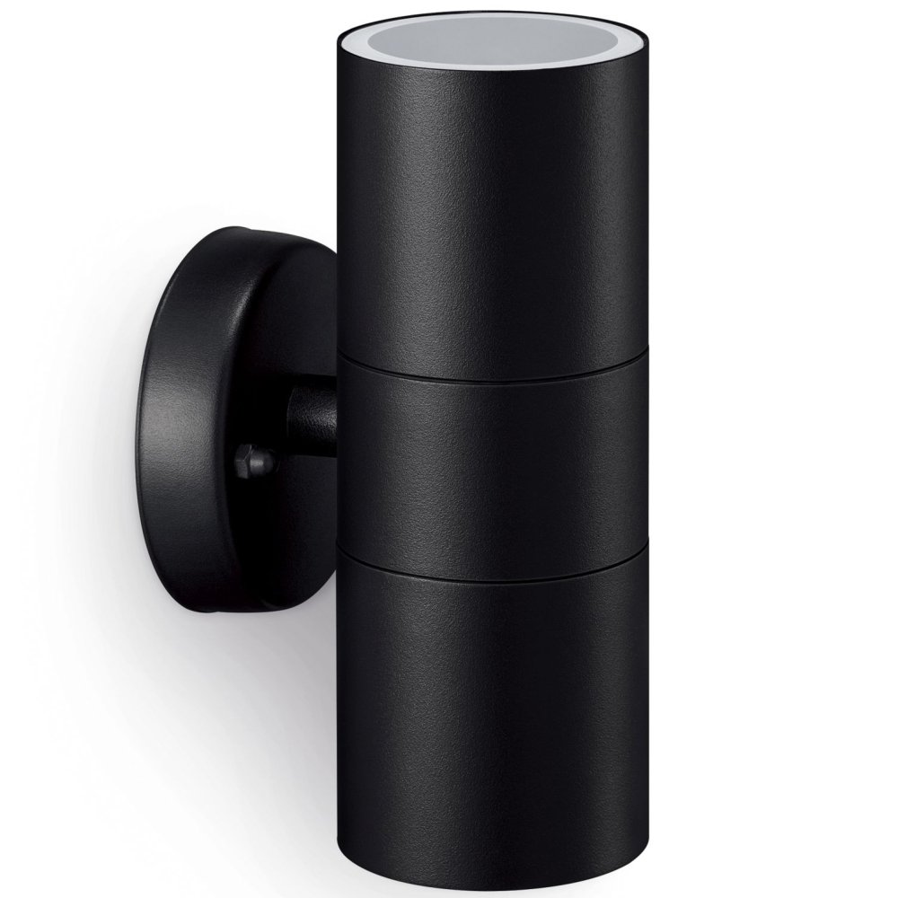 E-shop Vonkajšie nástenné svietidlo GU10 Black Kylis Philips