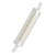LED žiarovka R7s 118mm 12W = 100W 1521lm 2700K Warm 300° OSRAM STAR