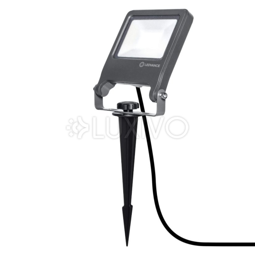LED reflektor 20W 1700lm 3000K teplý IP65 sivý LEDVANCE GARDEN Flood Endura Drivable