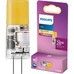 LED žiarovka G4 Capsule 2,4W = 28W 300lm 2700K Warm 12V Philips
