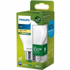 LED žiarovka E27 A60 7,3W = 100W 1535lm 2700K Warm Filament Milk PHILIPS Ultra Efficient