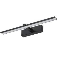 Svietidlo nad zrkadlo VENUS LED kúpeľňové nástenné svietidlo 8W 700lm čierne neutrálne 40cm