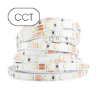 CCT LED pásy: teplé - studené