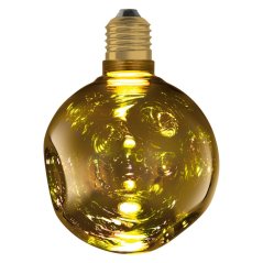 LED žiarovka E27 guľa 3, 5W 300lm 2700K teplá dekoratívna zlatá ELECTRO GLASS SMALL Osram