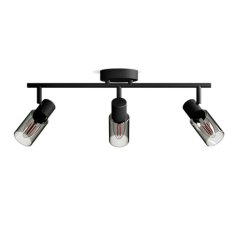 Reflektorové stropné svietidlo 3x E14 Black Palms Philips