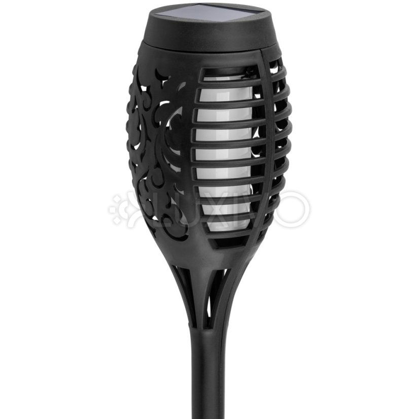 LED IGNIS Solárne záhradné svietidlo s efektom plameňa 50 cm LUMILED