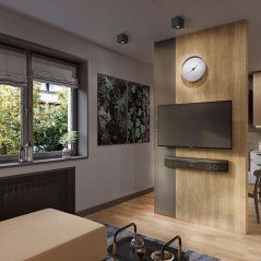 SPOT svietidlo na povrchovú montáž 1x GU10 Movable Black OTTO Videx