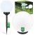 Solárna záhradná lampa LED 6500K IP44 20cm zapichovacia nástenná biela guľa ATRIS LUMILED