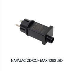 Sieťový adaptér k vianočnému osvetleniu