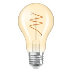 Dekoratívna LED žiarovka A60 E27 4,9W = 40W 470lm 2200K Warm CRI90 300° Vintage 1906 Osram