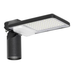 LED pouličné svietidlo Priemyselné cestné svietidlo 50W 5500lm 3000K IP65 Čierna mestská oblasť Ledvance