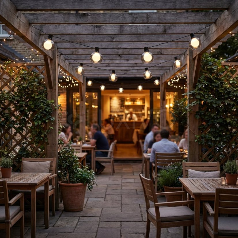 Záhradná solárna girlanda 10x LED dekoratívne svetielka 4, 7m 3000K teplá PERLA Lumiled