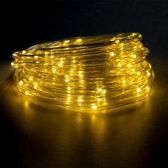 Solárna záhradná reťaz Girland 100x LED dekoratívne svetlo 11,9 m 3000K