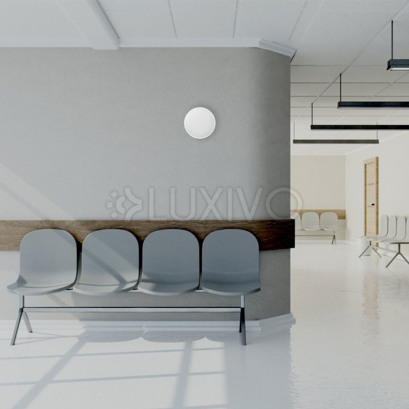 Plafón LED stropná lampa povrchová 30W 3000lm 6500K studená biela Videx