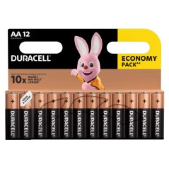 Duracell Basic AA alkalické batérie LR6 blister 12ks