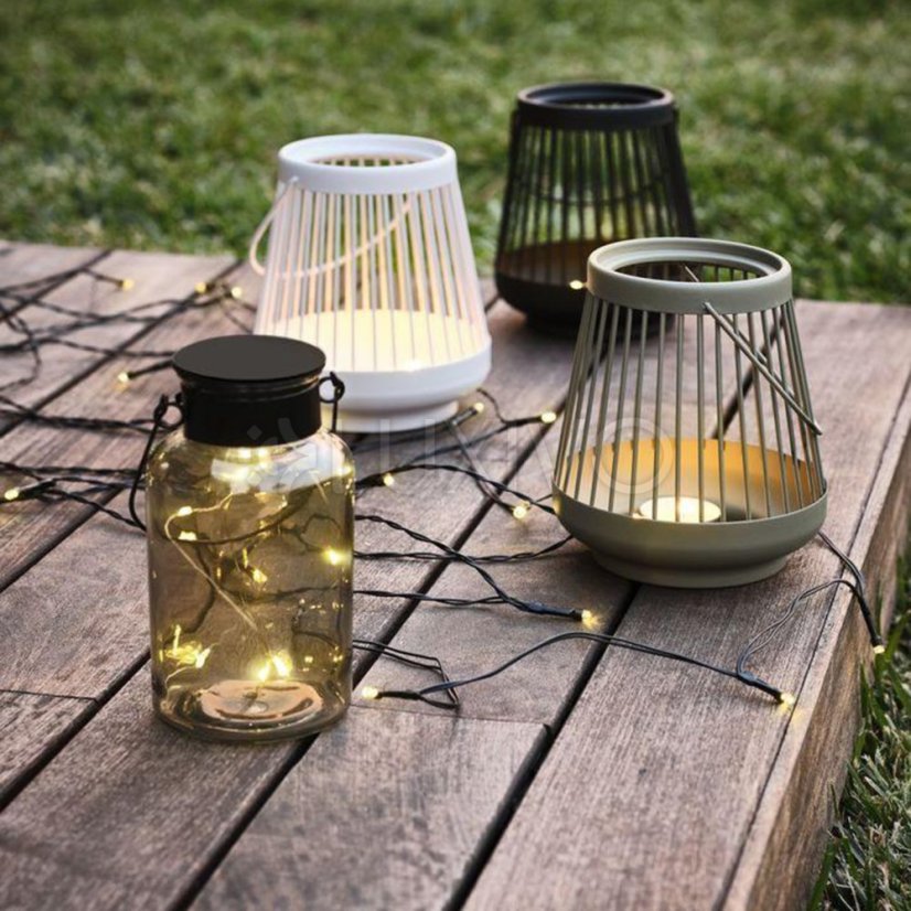 ORNIS LUMILED 7x LED záhradná solárna girlanda Dekoratívne svetlá