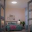 Plafond LED stropné svietidlo 4000K biela PHILIPS Moire CL200 EC RD 10W 40K W HV 06
